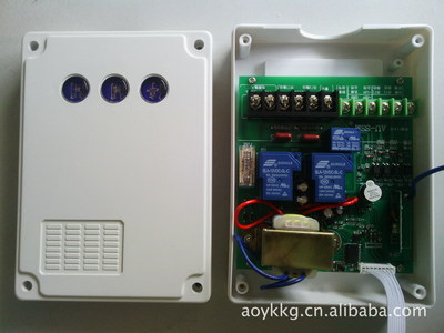 【電動伸縮門臺式搖控器、控制器、百勝電機專用伸縮門控制器】價格,廠家,圖片,發射器、接收器,深圳市奧圣科技發展-